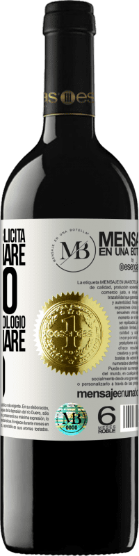 «Smetti di fare pubblicità per risparmiare denaro, è come fermare l'orologio per risparmiare tempo» Edizione RED MBE Riserva