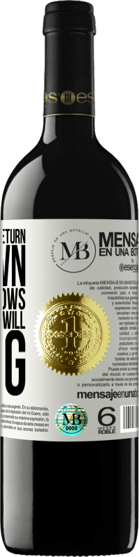 «Tomorrow will return to dawn and who knows what the tide will bring» RED Edition MBE Reserve