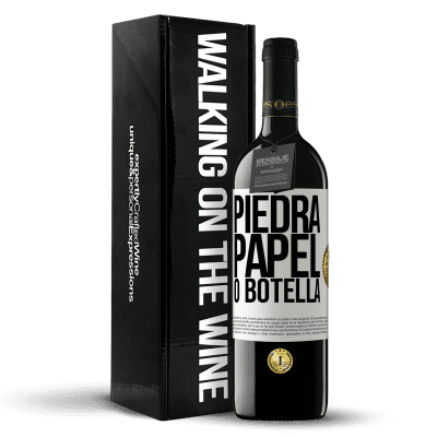 «Piedra, papel o botella» Edición RED MBE Reserva