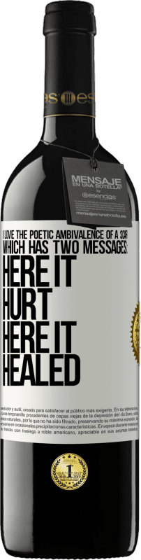 39,95 € | 赤ワイン REDエディション MBE 予約する 私は傷の詩的な曖昧さを崇拝します。それには2つのメッセージがあります ホワイトラベル. カスタマイズ可能なラベル 予約する 12 月 収穫 2016 Tempranillo