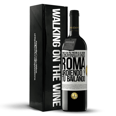 «Tienes esa paz previa a la guerra que pone nerviosos a los valientes, que convierte en salvajes a los cobardes. Roma» Edición RED MBE Reserva