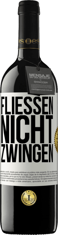 39,95 € Kostenloser Versand | Rotwein RED Ausgabe MBE Reserve Fließen, nicht zwingen Weißes Etikett. Anpassbares Etikett Reserve 12 Monate Ernte 2015 Tempranillo