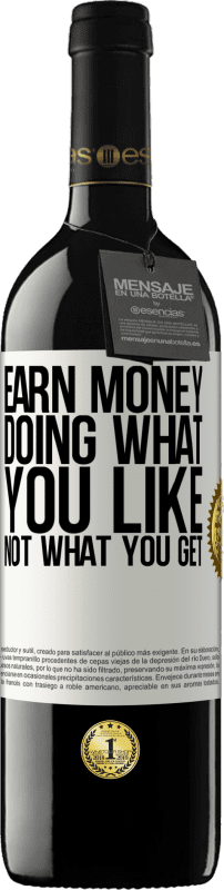 «Earn money doing what you like, not what you get» RED Edition MBE Reserve