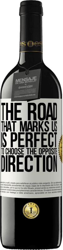 «The road that marks us is perfect to choose the opposite direction» RED Edition MBE Reserve