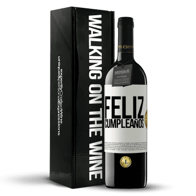 «Feliz cumpleaños» Edición RED MBE Reserva