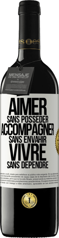39,95 € | Vin rouge Édition RED MBE Réserve Aimer sans posséder, accompagner sans envahir, vivre sans dépendre Étiquette Blanche. Étiquette personnalisable Réserve 12 Mois Récolte 2016 Tempranillo