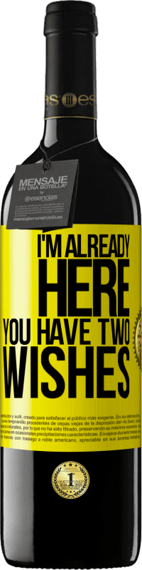 39,95 € Бесплатная доставка | Красное вино Издание RED MBE Бронировать Я здесь У вас есть два желания Желтая этикетка. Настраиваемая этикетка Бронировать 12 Месяцы Урожай 2016 Tempranillo