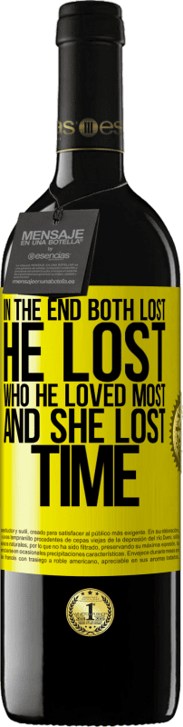39,95 € Free Shipping | Red Wine RED Edition MBE Reserve In the end, both lost. He lost who he loved most, and she lost time Yellow Label. Customizable label Reserve 12 Months Harvest 2016 Tempranillo