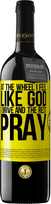 «At the wheel I feel like God. I drive and the rest pray» RED Edition MBE Reserve