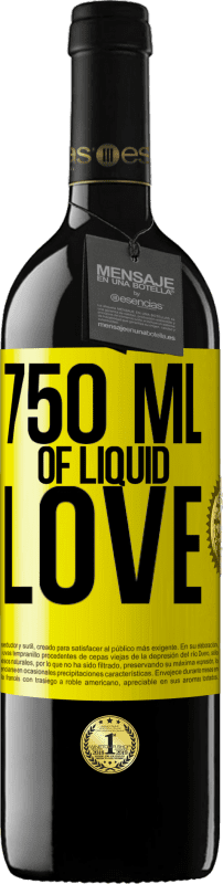 39,95 € | 赤ワイン REDエディション MBE 予約する 750ミリリットル液体愛の 黄色のラベル. カスタマイズ可能なラベル 予約する 12 月 収穫 2014 Tempranillo