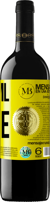 «750 ml of liquid love» RED Edition MBE Reserve