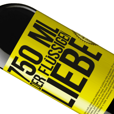 Einzigartige und Persönliche Ausdrücke. «750 ml flüssiger Liebe» RED Ausgabe MBE Reserve
