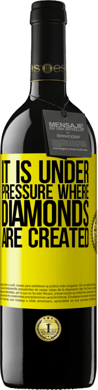 «Находится под давлением, где создаются алмазы» Издание RED MBE Бронировать