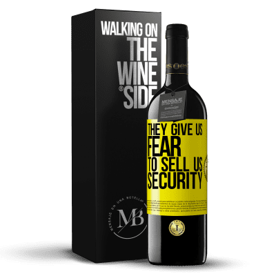 «They give us fear to sell us security» RED Edition MBE Reserve