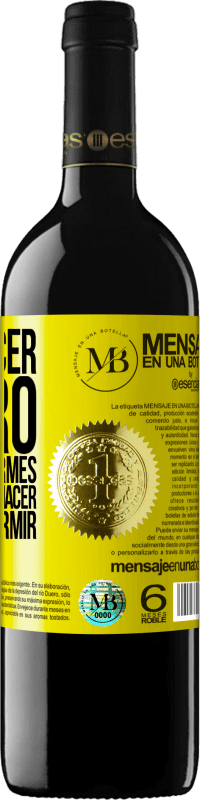 «Para hacer dinero miestras duermes, primero debes hacer dinero sin dormir» Edición RED MBE Reserva