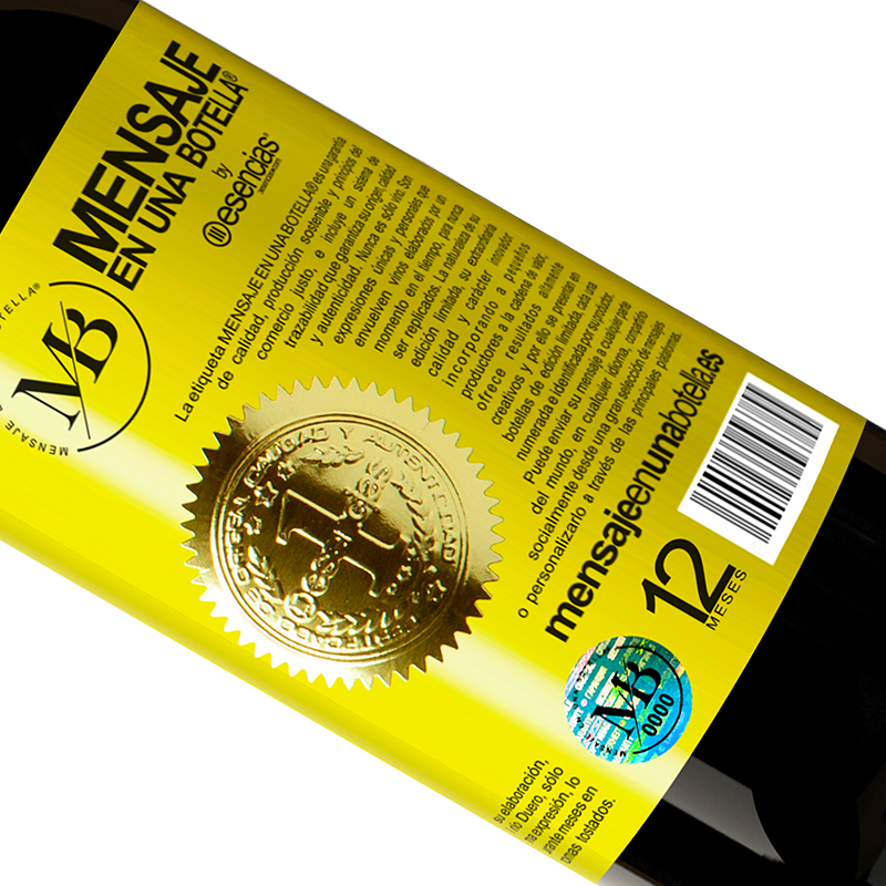 Edição Limitada. «Quando você gosta de uma flor, você a arranca. Mas quando você a ama, você cuida dela e a rega todos os dias» Edição RED MBE Reserva