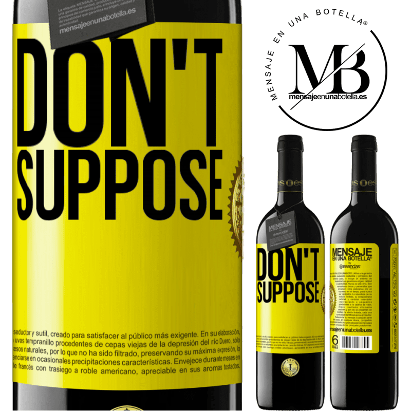 24,95 € Free Shipping | Red Wine RED Edition Crianza 6 Months Do not suppose Yellow Label. Customizable label Aging in oak barrels 6 Months Harvest 2019 Tempranillo