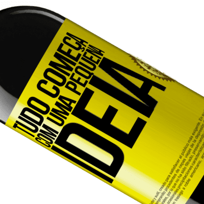 Expressões Únicas e Pessoais. «Tudo começa com uma pequena ideia» Edição RED MBE Reserva