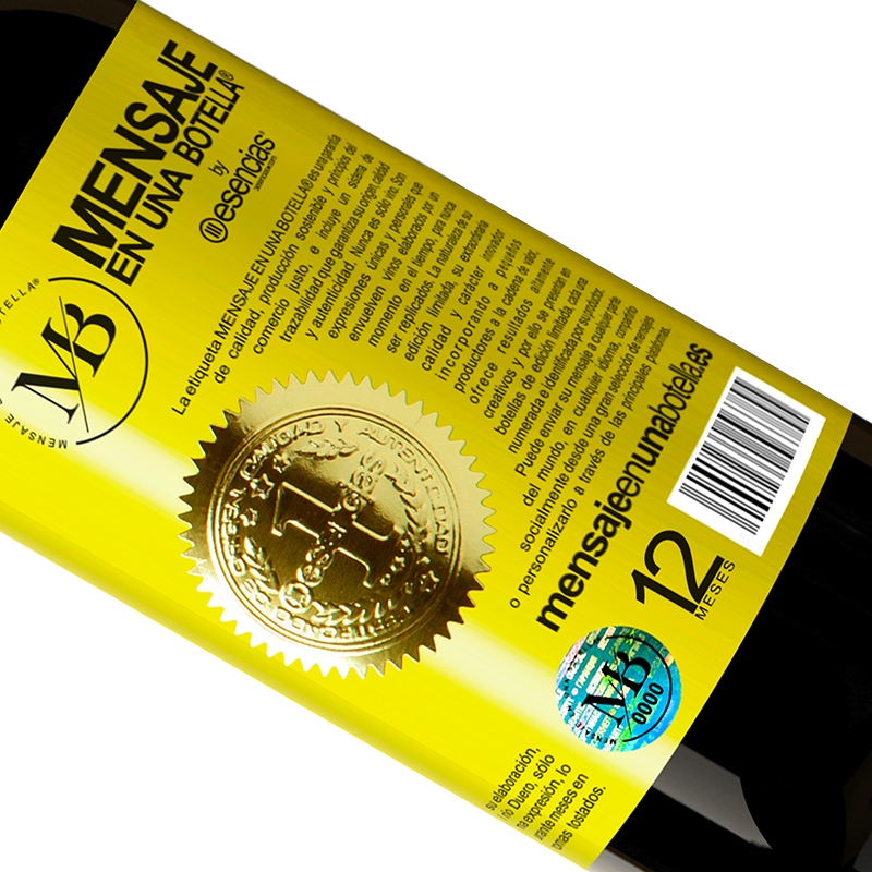 Edizione Limitata. «Previsione: 99% di possibilità di vino» Edizione RED MBE Riserva