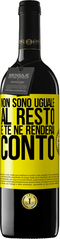 39,95 € Spedizione Gratuita | Vino rosso Edizione RED MBE Riserva Non sono uguale al resto e te ne renderai conto Etichetta Gialla. Etichetta personalizzabile Riserva 12 Mesi Raccogliere 2014 Tempranillo