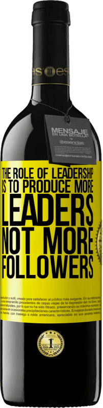 «Роль руководства состоит в том, чтобы производить больше лидеров, а не больше последователей» Издание RED MBE Бронировать