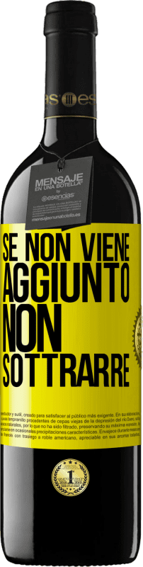 Spedizione Gratuita | Vino rosso Edizione RED MBE Riserva Se non viene aggiunto, non sottrarre Etichetta Gialla. Etichetta personalizzabile Riserva 12 Mesi Raccogliere 2014 Tempranillo