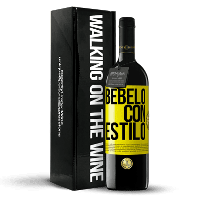 «Bébelo con estilo» Edición RED MBE Reserva