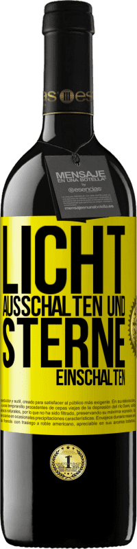 «Licht ausschalten und Sterne einschalten» RED Ausgabe MBE Reserve