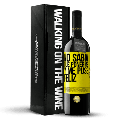 «No sabía que ponerme y me puse feliz» Edición RED MBE Reserva