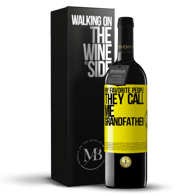 «My favorite people, they call me grandfather» RED Edition MBE Reserve