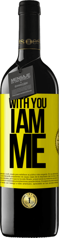 39,95 € | Red Wine RED Edition MBE Reserve With you i am me Yellow Label. Customizable label Reserve 12 Months Harvest 2014 Tempranillo