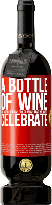 49,95 € 送料無料 | 赤ワイン プレミアム版 MBS® 予約する ワインのボトルでは祝福しなければならないほど多くはありません 赤いタグ. カスタマイズ可能なラベル 予約する 12 月 収穫 2014 Tempranillo