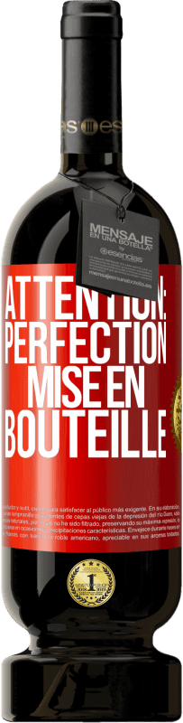 49,95 € | Vin rouge Édition Premium MBS® Réserve Attention: perfection mise en bouteille Étiquette Rouge. Étiquette personnalisable Réserve 12 Mois Récolte 2014 Tempranillo