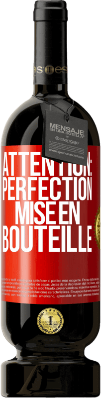 49,95 € | Vin rouge Édition Premium MBS® Réserve Attention: perfection mise en bouteille Étiquette Rouge. Étiquette personnalisable Réserve 12 Mois Récolte 2015 Tempranillo