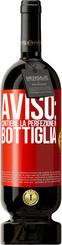 49,95 € | Vino rosso Edizione Premium MBS® Riserva Avviso: contiene la perfezione in bottiglia Etichetta Rossa. Etichetta personalizzabile Riserva 12 Mesi Raccogliere 2015 Tempranillo