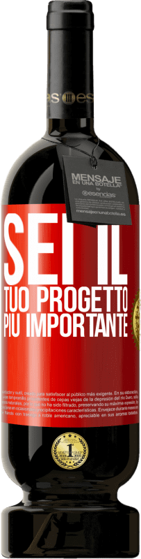 49,95 € Spedizione Gratuita | Vino rosso Edizione Premium MBS® Riserva Sei il tuo progetto più importante Etichetta Rossa. Etichetta personalizzabile Riserva 12 Mesi Raccogliere 2016 Tempranillo