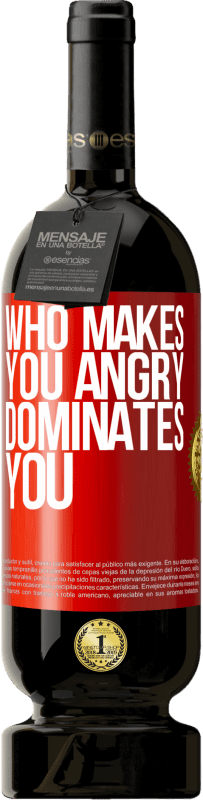 49,95 € 送料無料 | 赤ワイン プレミアム版 MBS® 予約する 誰があなたを怒らせますか 赤いタグ. カスタマイズ可能なラベル 予約する 12 月 収穫 2016 Tempranillo