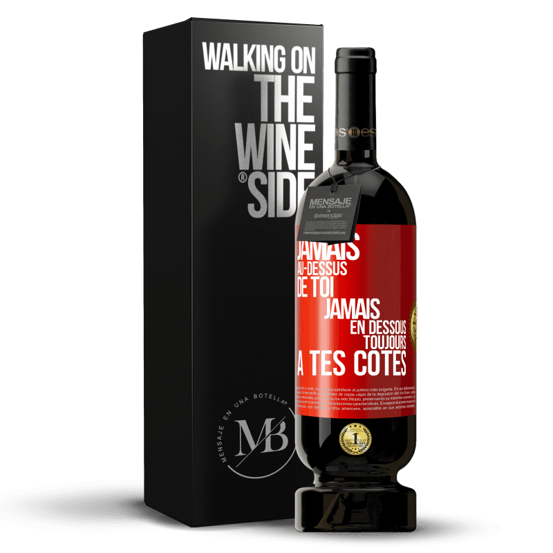 49,95 € Envoi gratuit | Vin rouge Édition Premium MBS® Réserve Jamais au-dessus de toi, jamais en dessous. Toujours à tes côtés Étiquette Rouge. Étiquette personnalisable Réserve 12 Mois Récolte 2015 Tempranillo