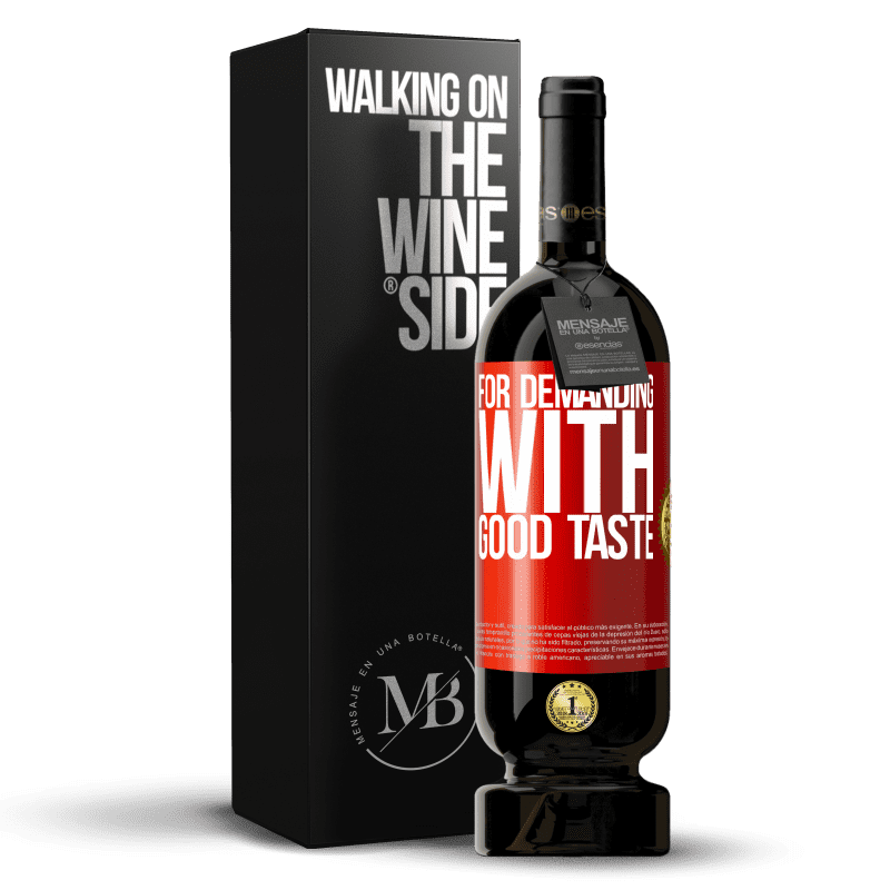 49,95 € Free Shipping | Red Wine Premium Edition MBS® Reserve For demanding with good taste Red Label. Customizable label Reserve 12 Months Harvest 2016 Tempranillo