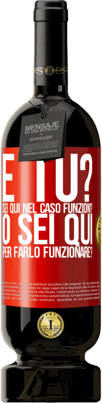 49,95 € Spedizione Gratuita | Vino rosso Edizione Premium MBS® Riserva e tu? Sei qui nel caso funzioni, o sei qui per farlo funzionare? Etichetta Rossa. Etichetta personalizzabile Riserva 12 Mesi Raccogliere 2014 Tempranillo