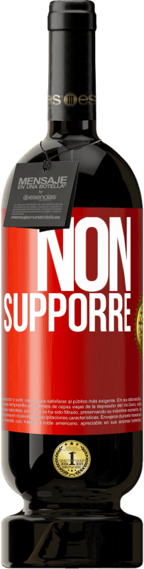 49,95 € Spedizione Gratuita | Vino rosso Edizione Premium MBS® Riserva Non supporre Etichetta Rossa. Etichetta personalizzabile Riserva 12 Mesi Raccogliere 2016 Tempranillo