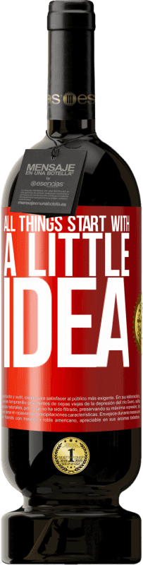 49,95 € 送料無料 | 赤ワイン プレミアム版 MBS® 予約する すべては小さなアイデアから始まります 赤いタグ. カスタマイズ可能なラベル 予約する 12 月 収穫 2016 Tempranillo