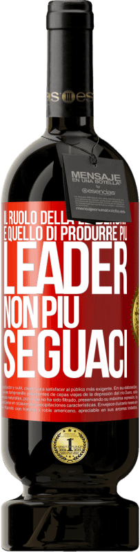 «Il ruolo della leadership è quello di produrre più leader, non più seguaci» Edizione Premium MBS® Riserva