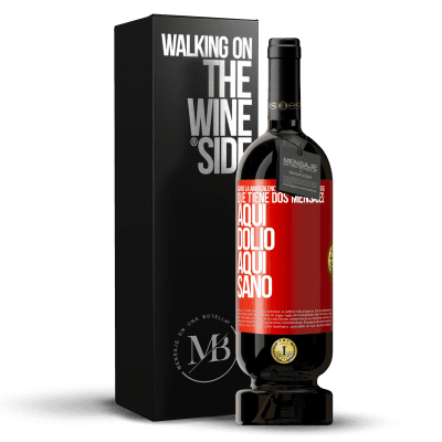 «Adoro la ambivalencia poética de una cicatriz, que tiene dos mensajes: aquí dolió, aquí sanó» Edición Premium MBS® Reserva