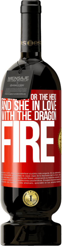 «All waiting for the hero and she in love with the dragon fire» Premium Edition MBS® Reserve