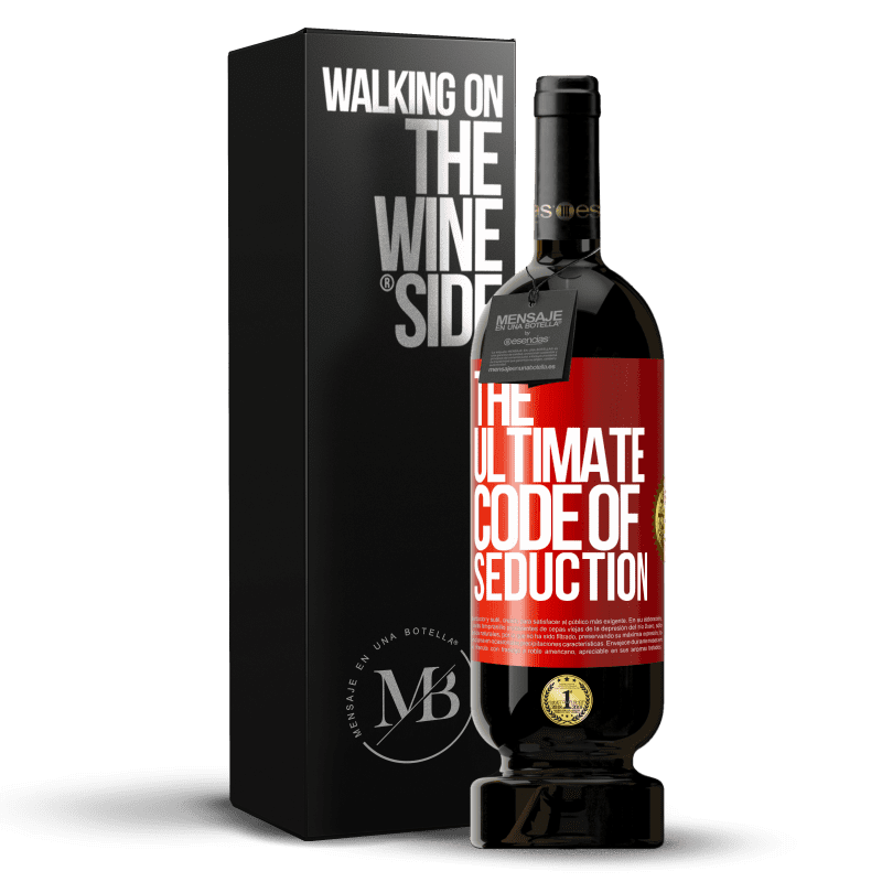 49,95 € Free Shipping | Red Wine Premium Edition MBS® Reserve The ultimate code of seduction Red Label. Customizable label Reserve 12 Months Harvest 2014 Tempranillo