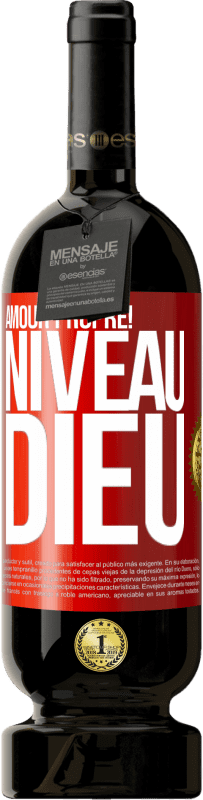 49,95 € | Vin rouge Édition Premium MBS® Réserve Amour propre! Niveau Dieu Étiquette Rouge. Étiquette personnalisable Réserve 12 Mois Récolte 2015 Tempranillo