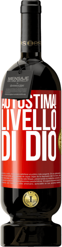 49,95 € | Vino rosso Edizione Premium MBS® Riserva Autostima! Livello di Dio Etichetta Rossa. Etichetta personalizzabile Riserva 12 Mesi Raccogliere 2015 Tempranillo