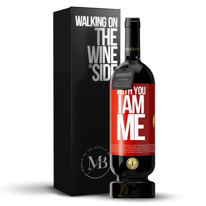 49,95 € Free Shipping | Red Wine Premium Edition MBS® Reserve With you i am me Red Label. Customizable label Reserve 12 Months Harvest 2014 Tempranillo