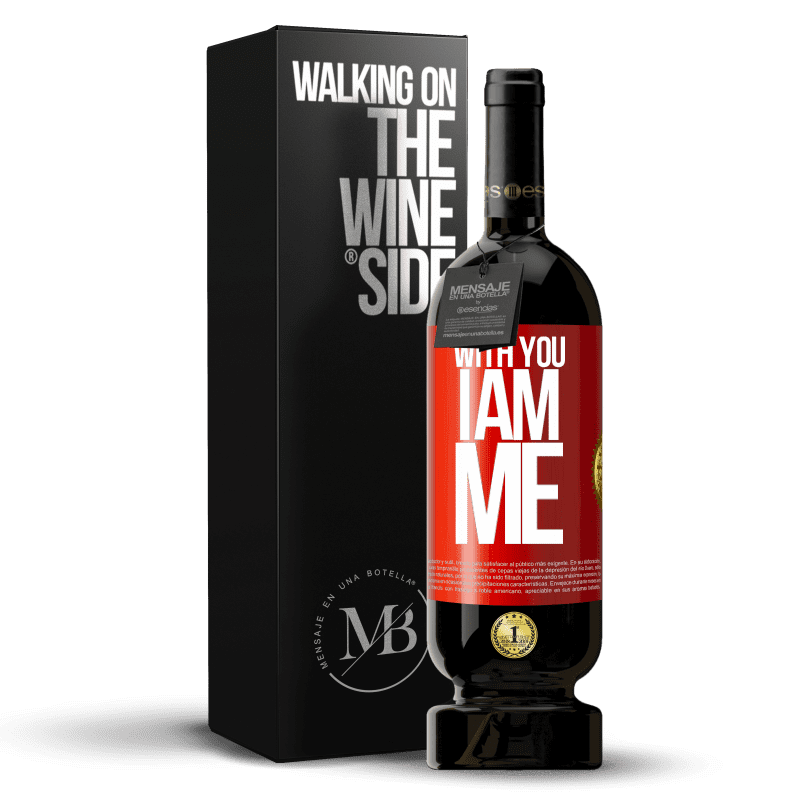 49,95 € Free Shipping | Red Wine Premium Edition MBS® Reserve With you i am me Red Label. Customizable label Reserve 12 Months Harvest 2016 Tempranillo